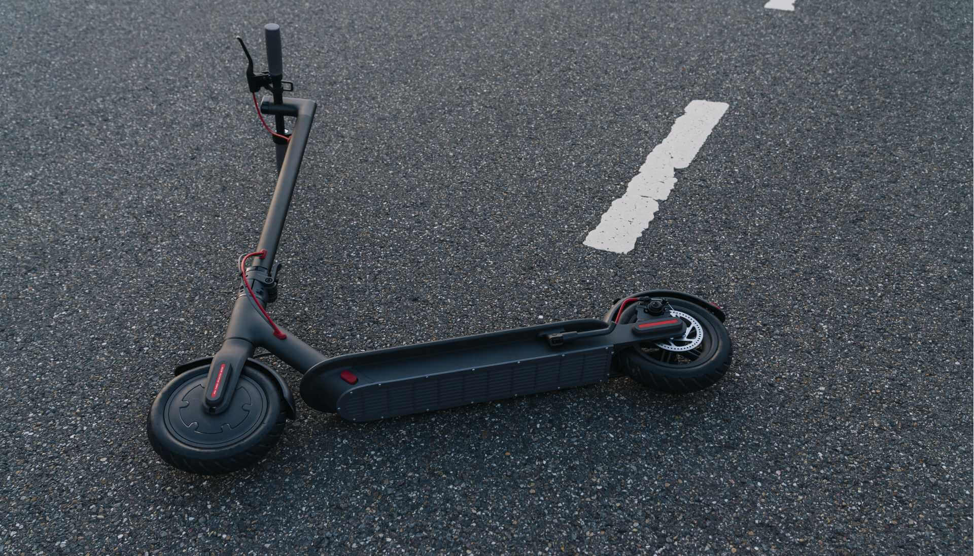Electric Scooter Accident Hero
